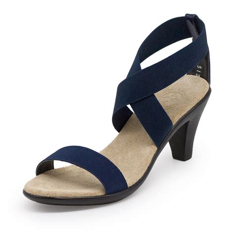 Charleston shoe company - Description. –. Meet the Jac - a perfect compliment to any casual or cocktail outfit. This new style features an ideal heel height of 2 1/2" and 3 thin straps for a more dainty look. No matter the occasion. Fit: If you are a half size, please size up.